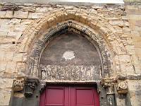 Nevers - Eglise Saint Genest (12eme) - Porte